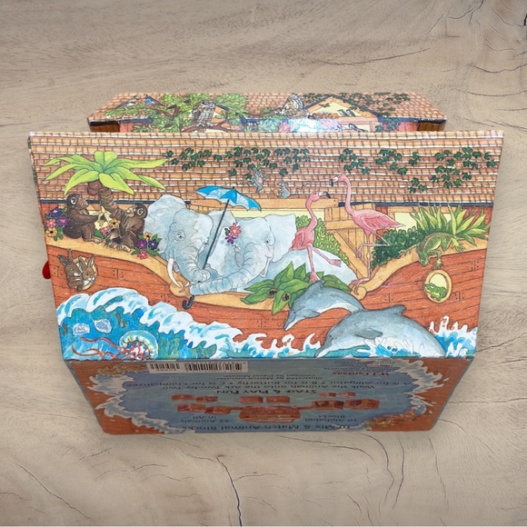 Noah’s Ark 2 by 2 Animal Building Blocks with Ark - Picture 9 of 10